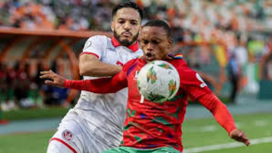 منتخب ناميبيا يُفاجئ ويهزم تونس بهدف قاتل في كأس أمم أفريقيا 2023