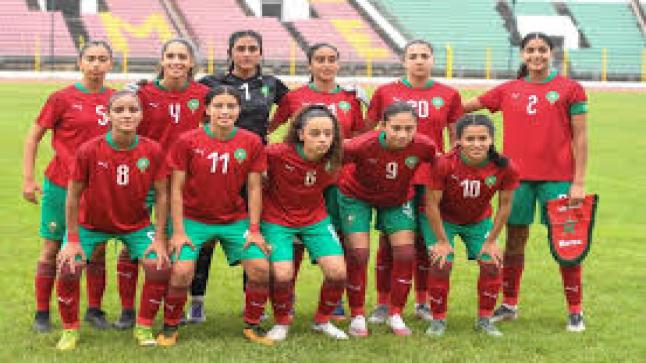 تأهل المنتخب المغربي النسوي لأقل من 17 سنة إلى الدور الرابع من تصفيات كأس العالم بعد فوزه الساحق على الجزائر